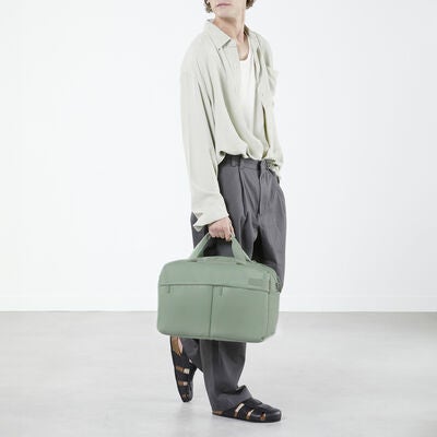 Lipault City Plume 24H Bag in the color Dry Sage.